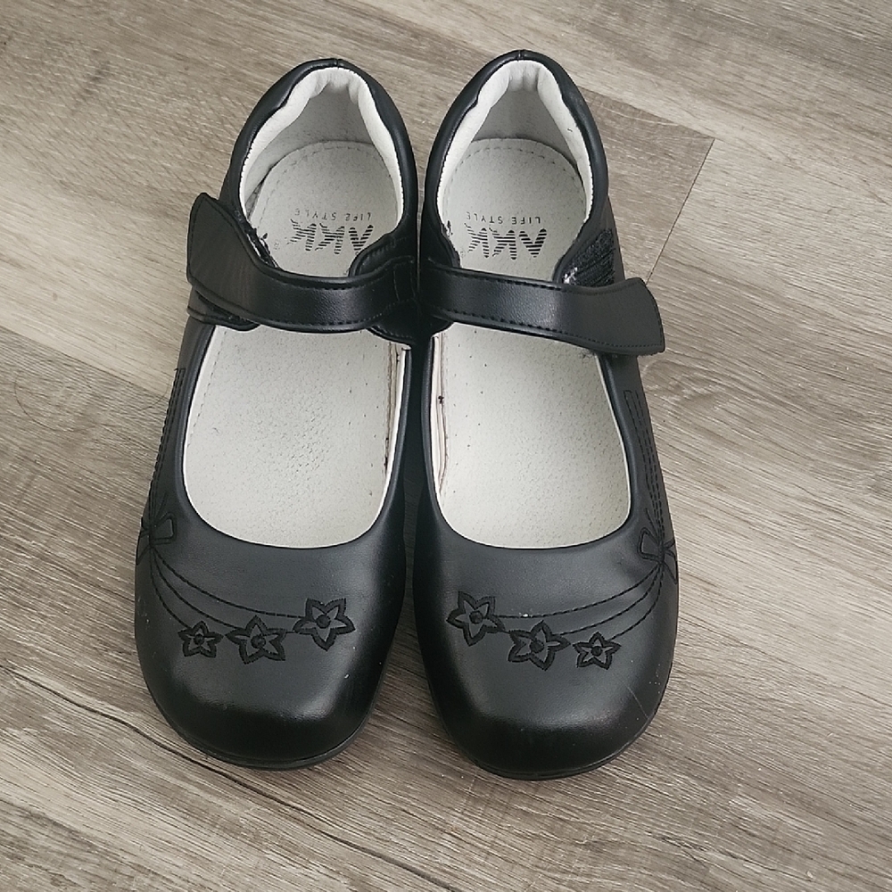 Kids Black Mary Jane Shoes